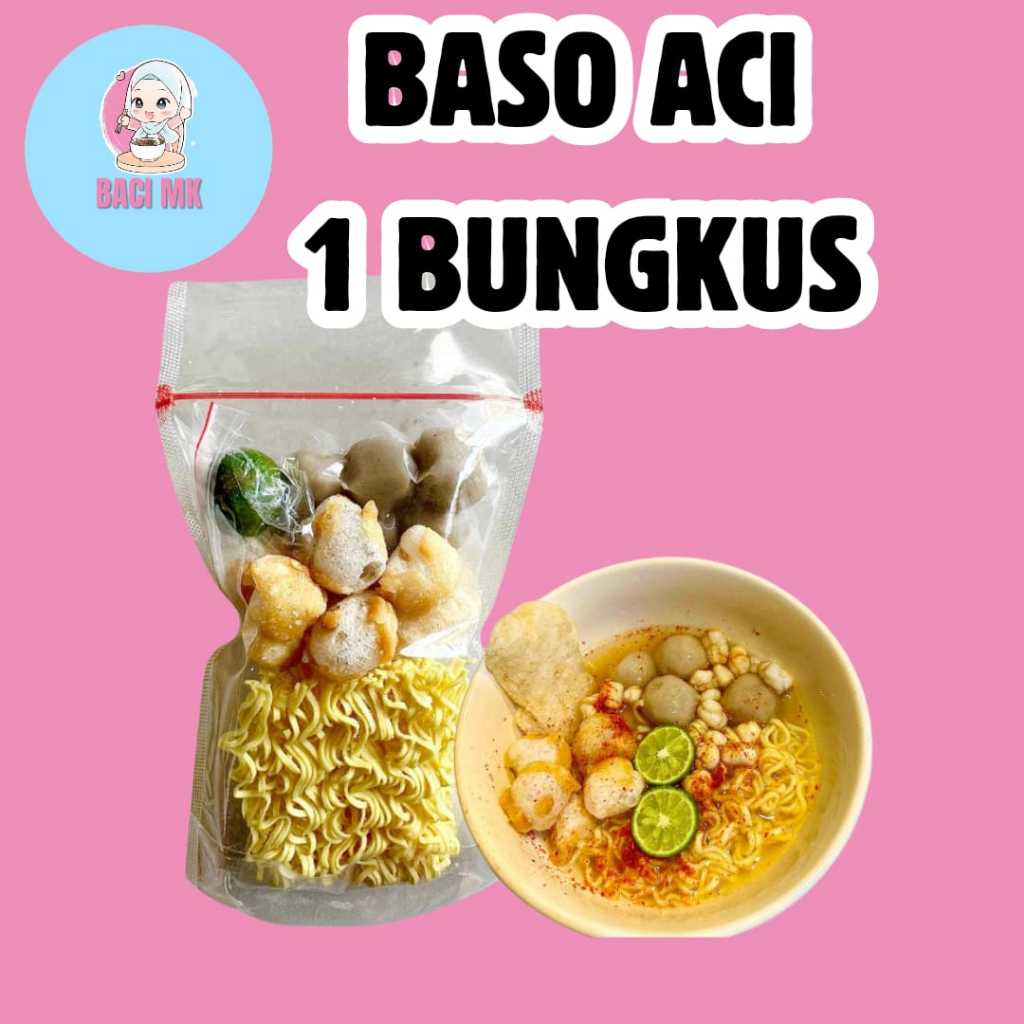 

[PAKET COBA - COBA] BASO ACI INSTAN 1 BUNGKUS MK SNACK