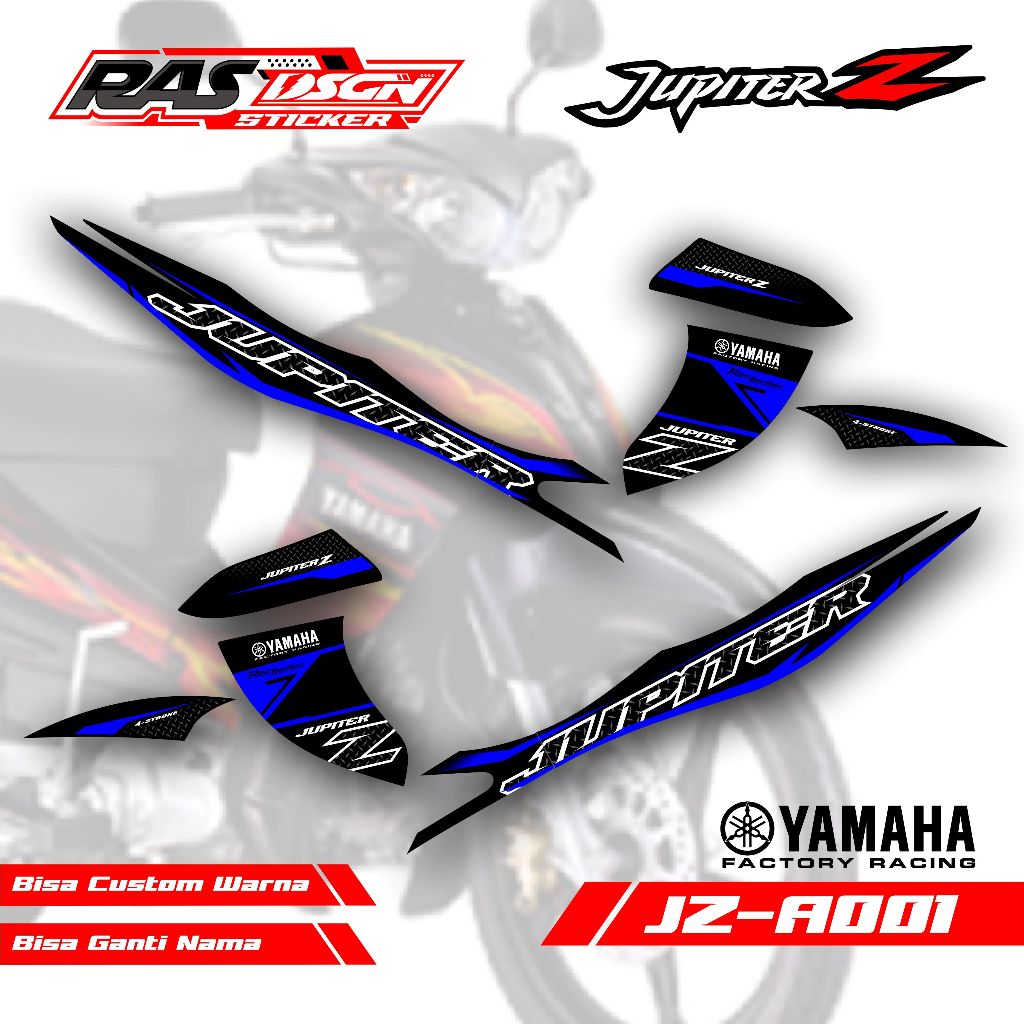Striping Variasi Jupiter Z Burhan - Striping Jupiter Z