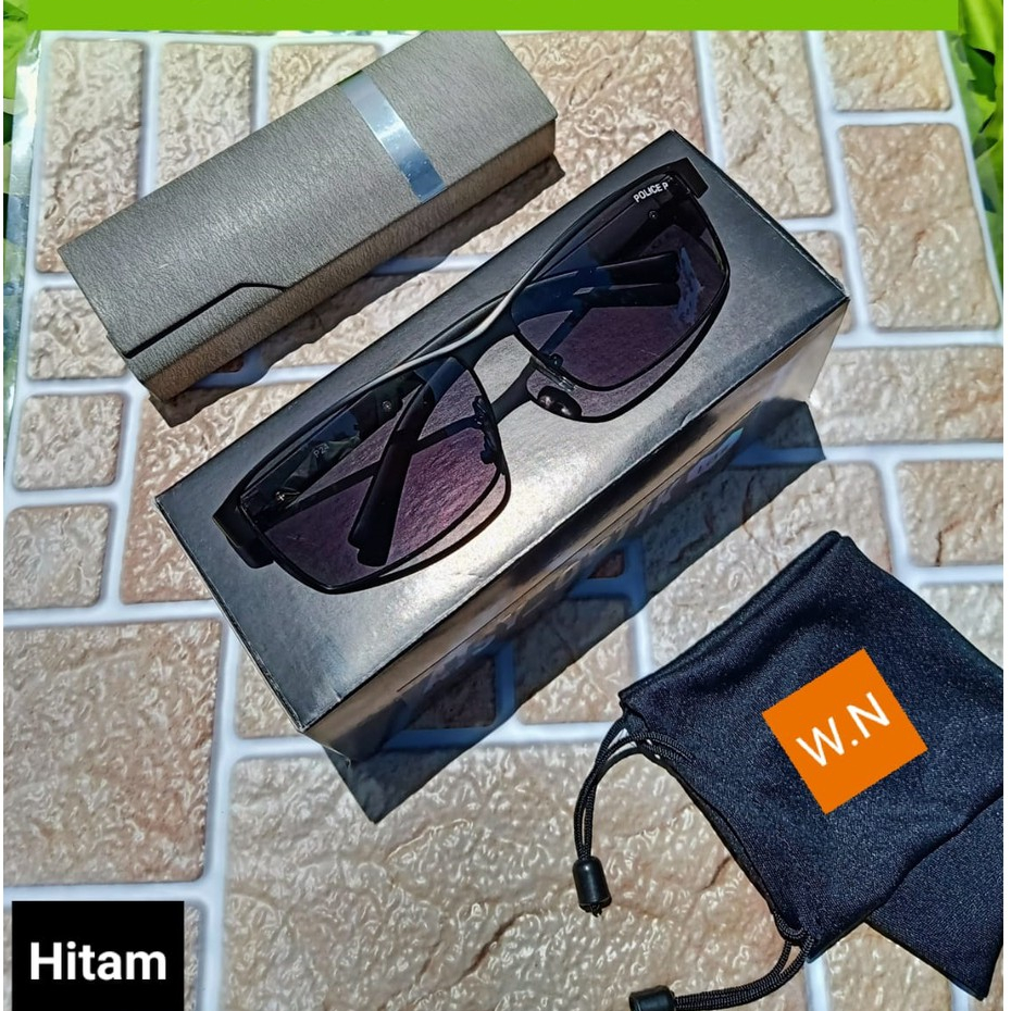 TERLARIS Kacamata Pria Photocromic Polarized Kacamata Pria Keren / COD / Kacamata Selebgram Pria
