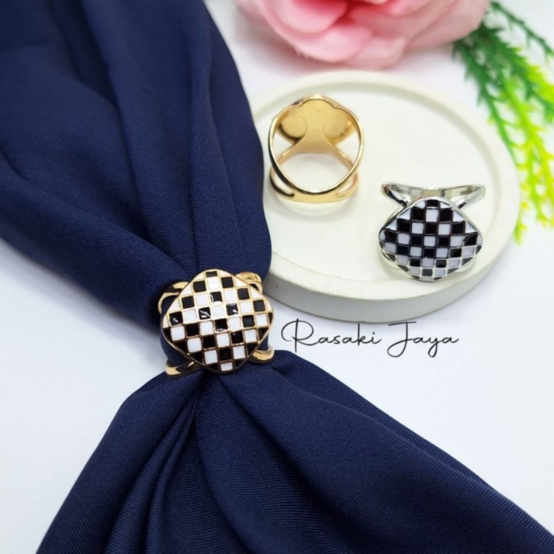 Bros Ring Hijab jilbab segi empat Terbaru