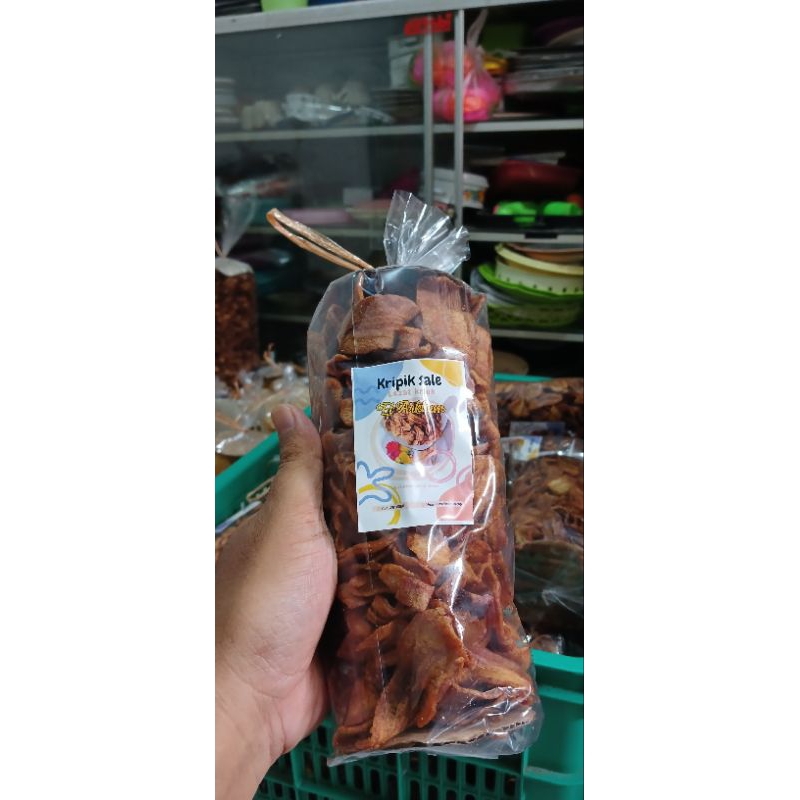 

kripik saleh El Arkham 250 gr gratis packing dan bublewrp