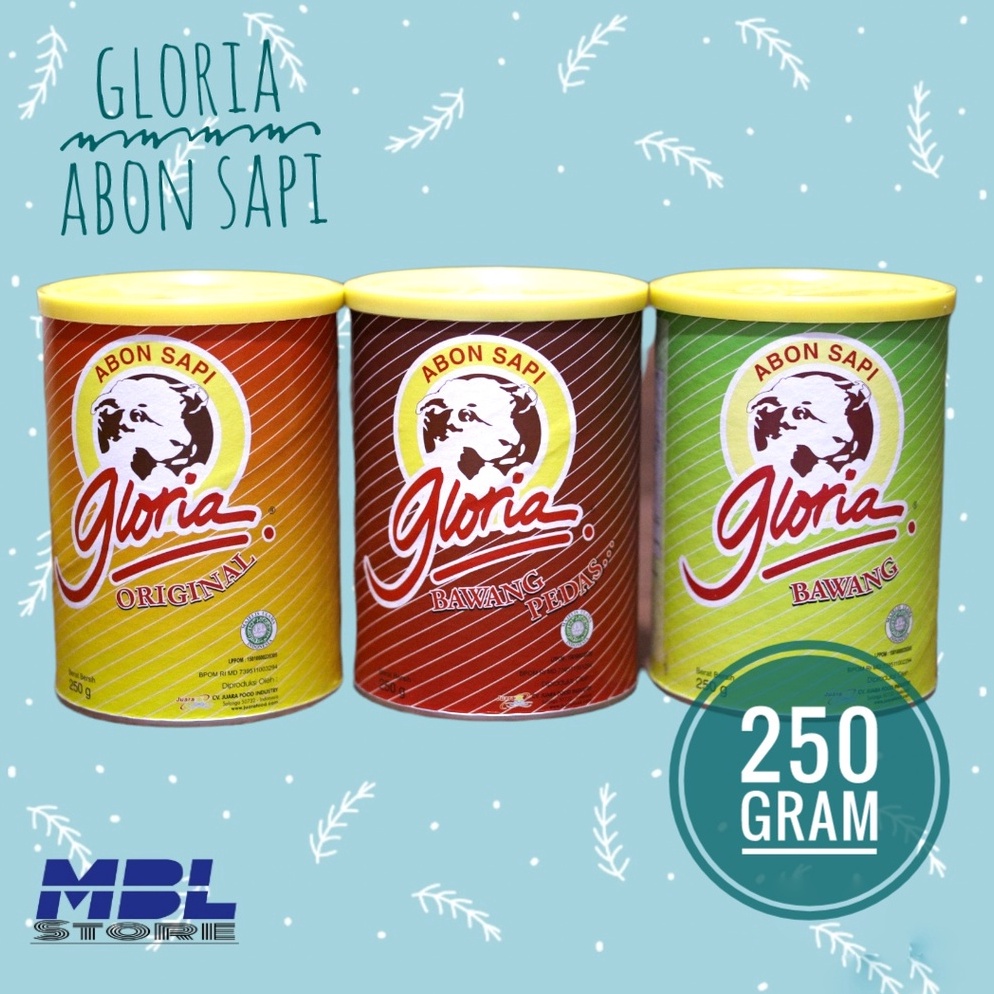 

Serba baru Abon Gloria Sapi 25 g