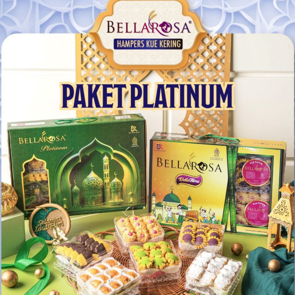 

Clearance sale Bellarosa Platinum Isi 6 Toples Kue Berbeda Paket Kue Kering Lebaran 224 Paket Kue Kering