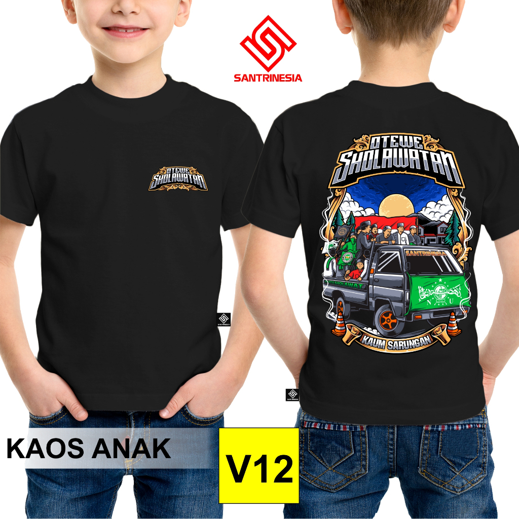 Santrinesia Kaos Bayi & Anak OTW Sholawat Syekhermania Anak Mafia Sholawat Azzahir Pecinta Sholawat 