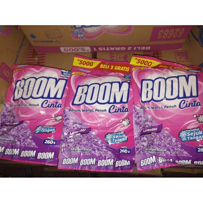 sabun Boom 260gr/detergen boom cinta 5000