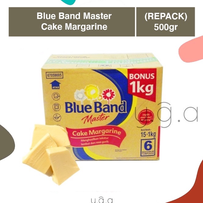 

Harga Oke Blue Band Master Cake Margarine REPACK 5gr Margarin Butter