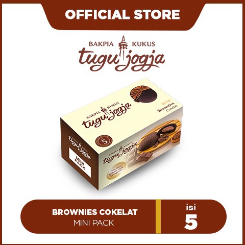 

Pro sale Bakpia Kukus Tugu Jogja Brownies Cokelat Mini Pack