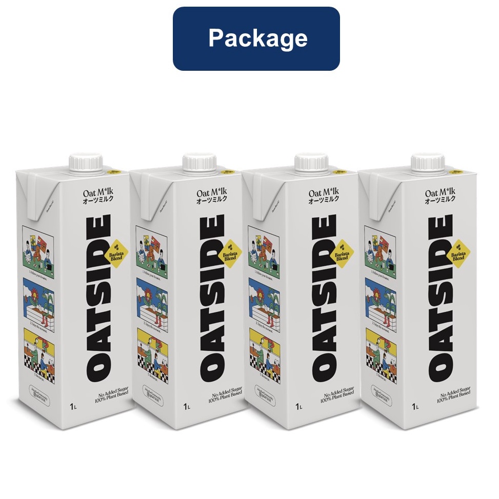 

Belanja Nyaman Oatside Oat Milk 4 x 1L