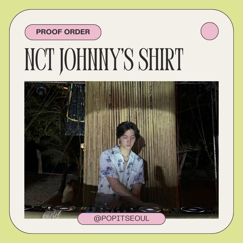 [PELUNASAN] NCT JOHNNY’S SHIRT THAILAND