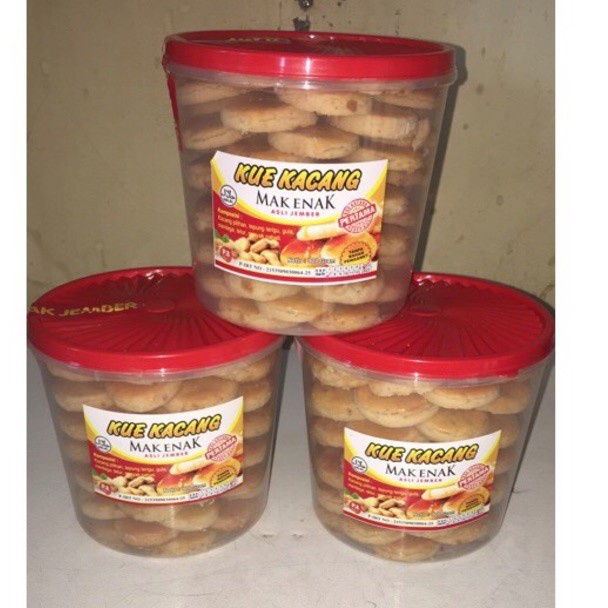 

Stock baru Kue kacang Mak Enak ORI