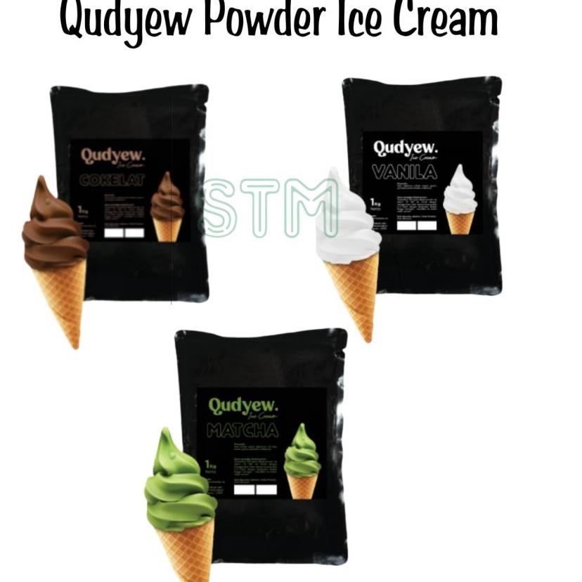 

RealPict QUDYEW SOFT ICE CREAM POWDER 1KG BUBUK ES KRIM 1KG Premium Kualitas Tinggi Setara MiXue