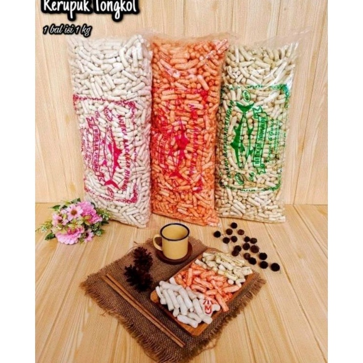 

ShareNow ORIGINAL KERUPUK IKAN TONGKOL ASLI 1Gr 1Kg COD