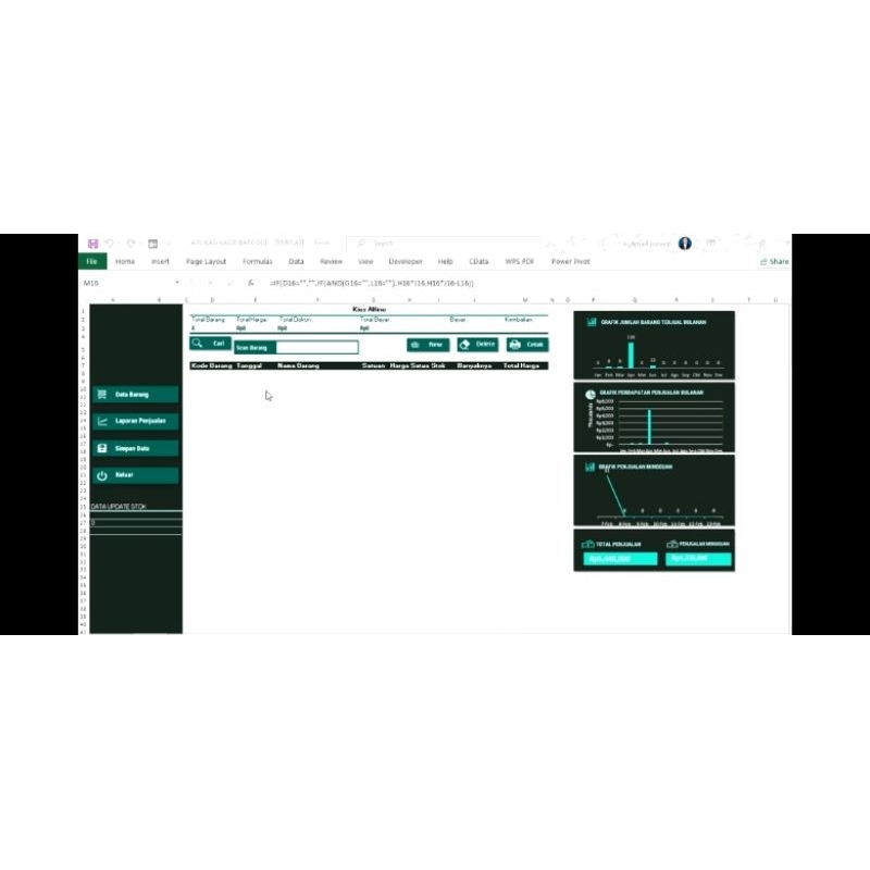 jasa pembuatan aplikasi vba excel