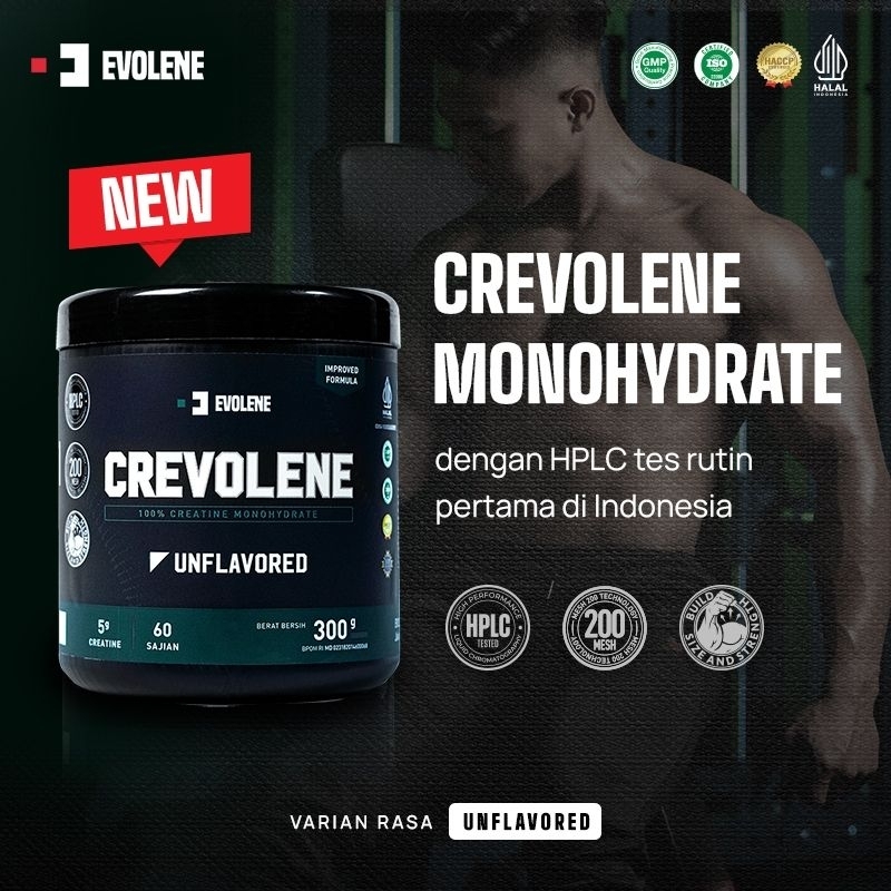 NEW] Crevolene Monohydrate Evolene - Creatine Monohydrate