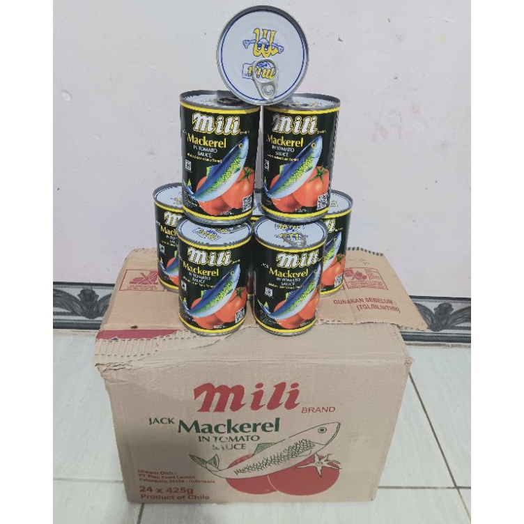 

Promo baru sarden Mili mackerel 425g exp226