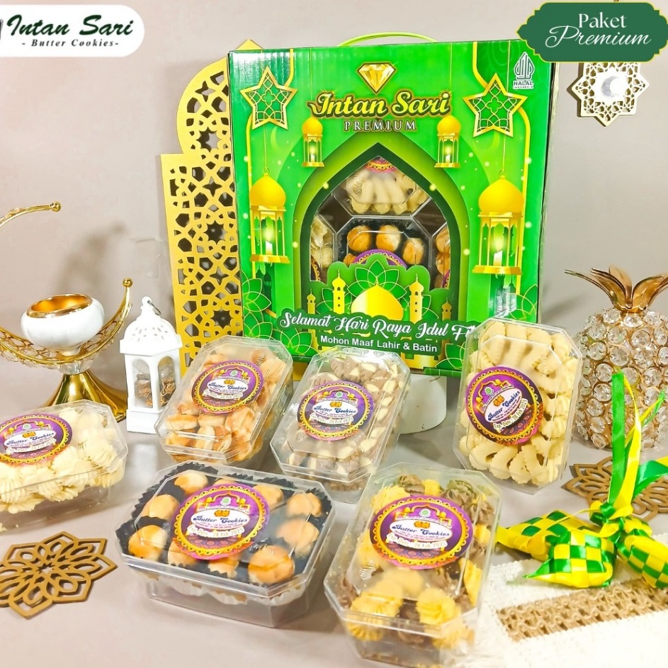 

Restock KUE LEBARAN INTAN SARI PAKET KUE PREMIUM KUE KERING 6 TOPLES PAKET KUE KERING