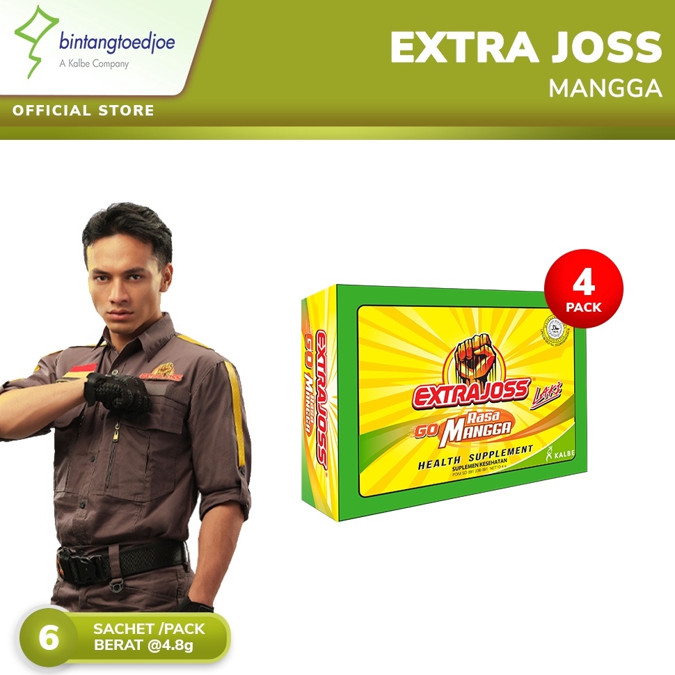 

Harga Khusus Extra Joss Mangga 4 Pack 24 sachet