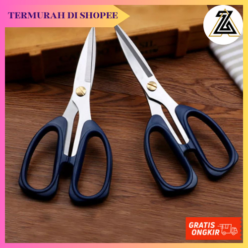 GUNTING PEMOTONG SERBAGUNA / GUNTING DAPUR PEMOTONG KERTAS DAN SOSIS SUPER TAJAM TEBAL DAN ANTI KARA