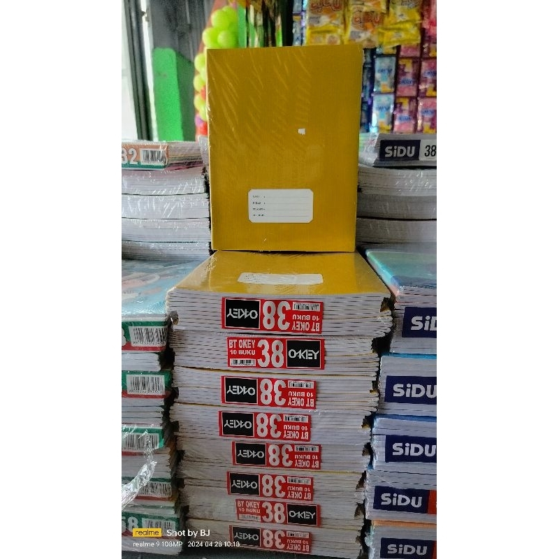 

BUKU TULIS OKEY ISI 32 LEMBAR/BUKU TERMURAH