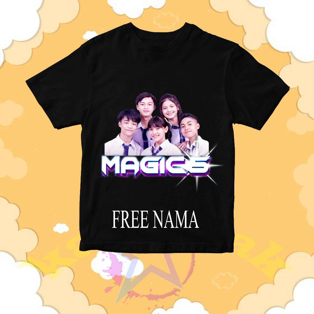 MAGIC 5 Indosiar baju kaos anak atasan anak kaos Magic 5 VIRAL bahan premium