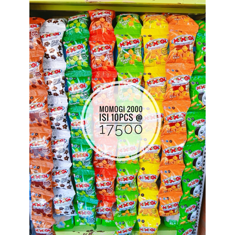 

❤️ GKJ STORE ❤️ ( 5pcs ) MOMOGI 20gr Mini stick - Star Bite size - Twist