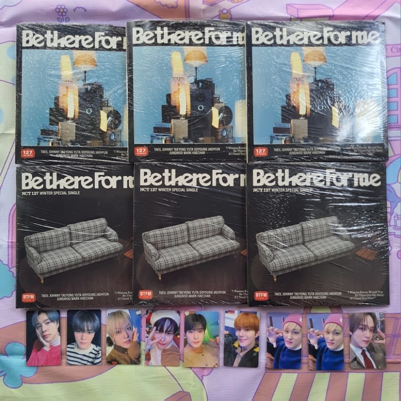 [READY STOK] NCT 127 ALBUM SEALED PC POB APPLEWOOD JAKARTA BE THERE FOR ME BTFM JOHNNY TAEYONG YUTA 