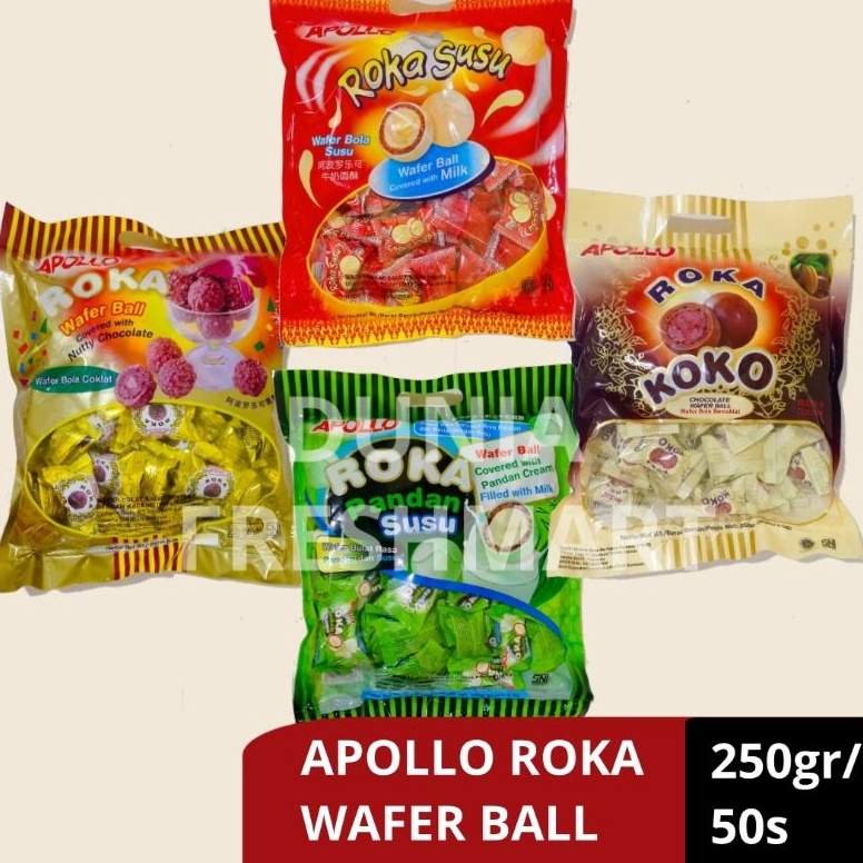 

Cuci Gudang APOLLO ROKA BALL COKLAT KACANGSUSUPANDAN SUSUKOKO ISI 5PCS25GR BOLA COKELAT BALL CHOCOLATE HAMPERS LEBARAN SNECK JADUL