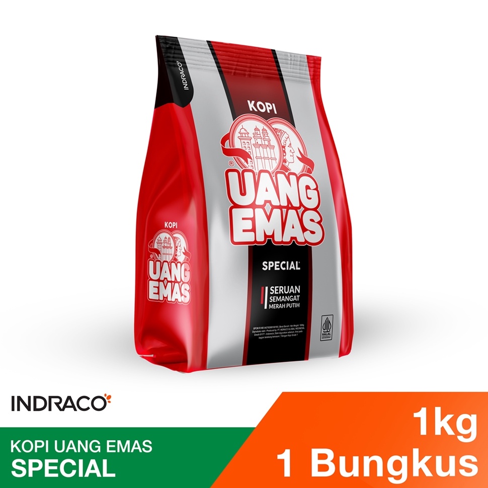 

Hot Sale Uang Emas Kopi Special 1kg