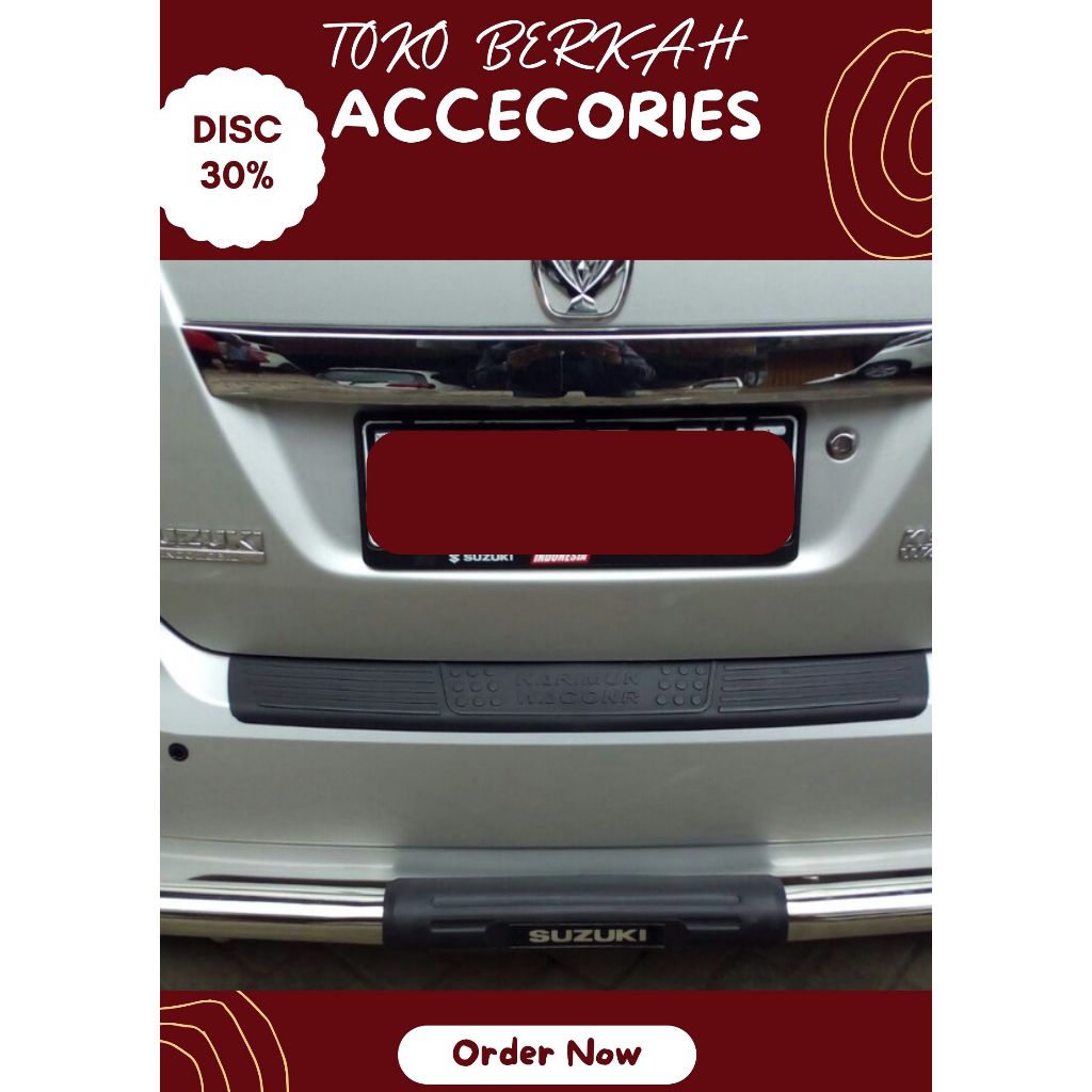 Tanduk belakang WAGON R BUMPER belakang WAGON R"pengaman belakang WAGON R"variasi mobil WAGON R