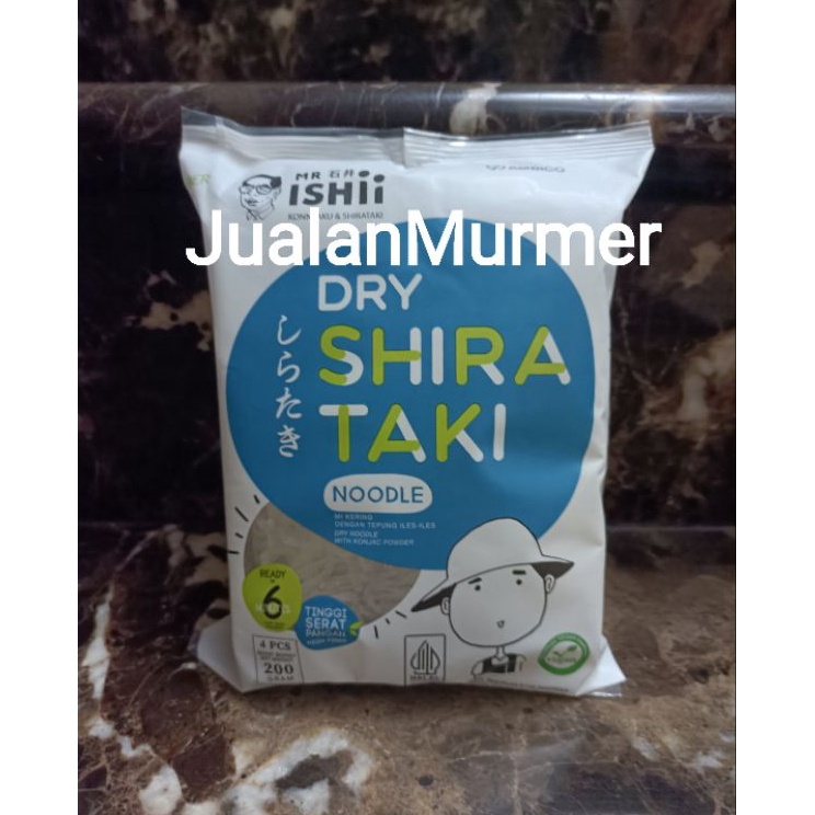 

Semangat Abis Dry Shirataki Mie Shirataki Kering 2 Gram