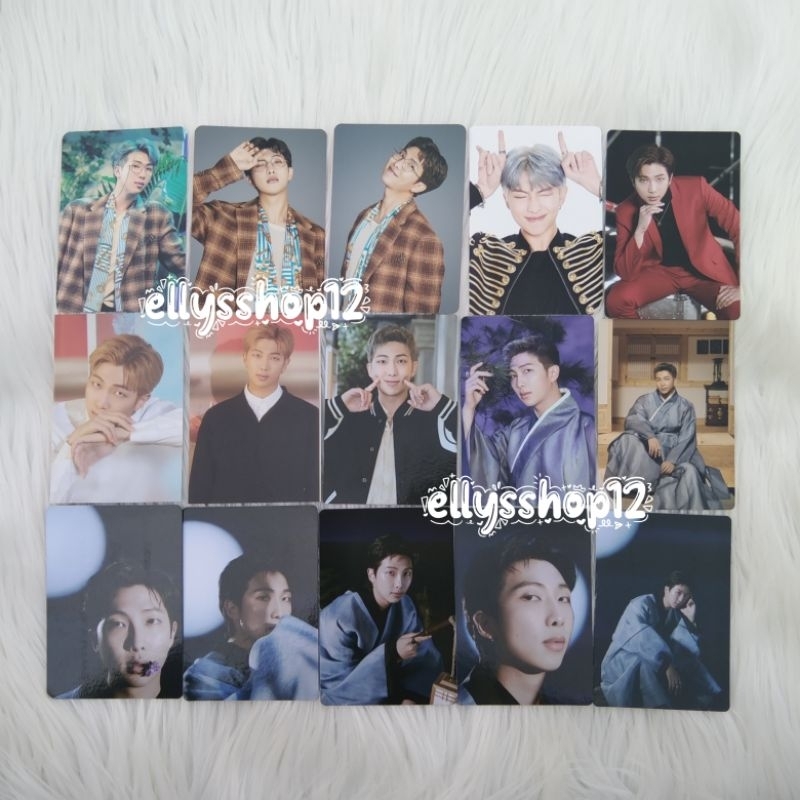 OFFICIAL MINI PHOTOCARD MPC BTS RM KIM NAMJOON Sowoozoo Dalmajung 2021 2022 Magic Shop Mots Tour (Ba