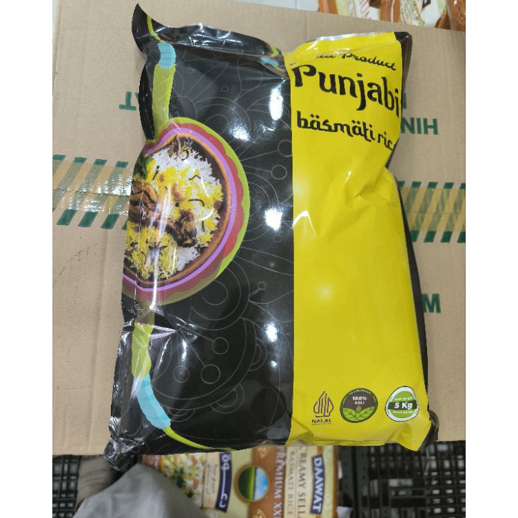 

Promo promo Beras basmati Punjabi sella basmati mantp asli 5 kg