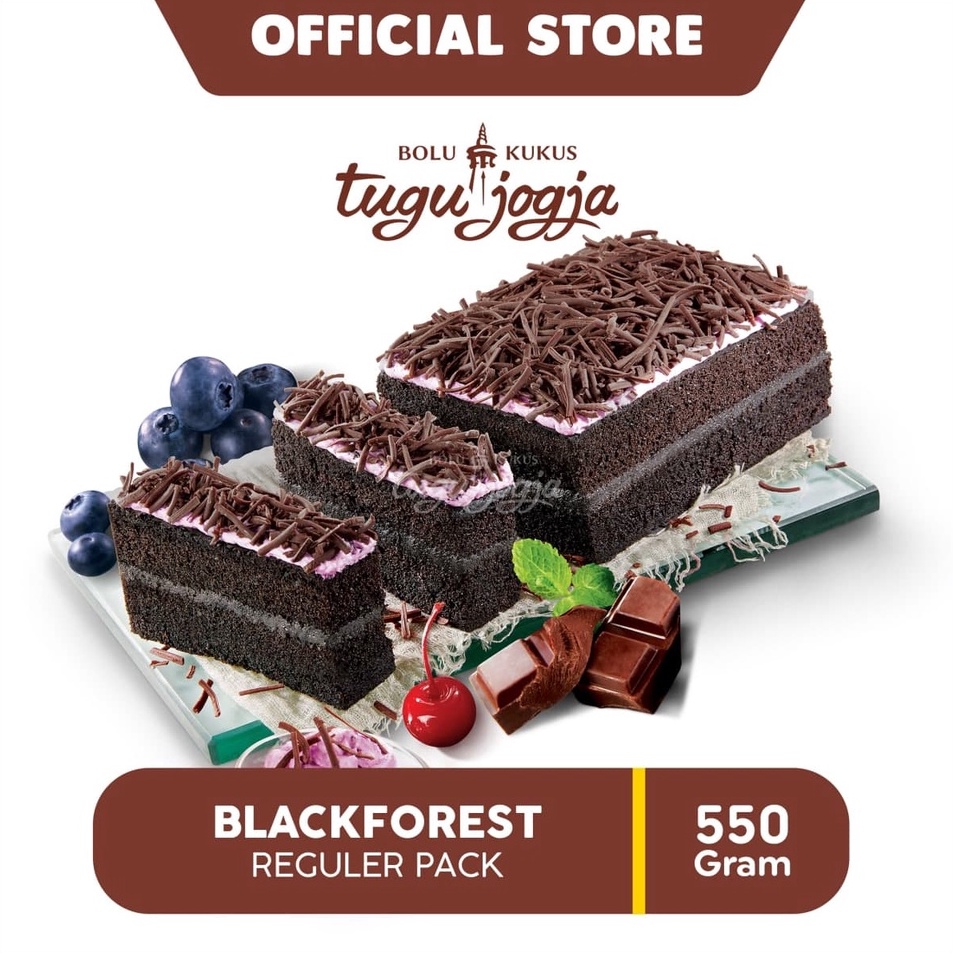 

RealPict Bolu Kukus Tugu Jogja Blackforest Reguler pack