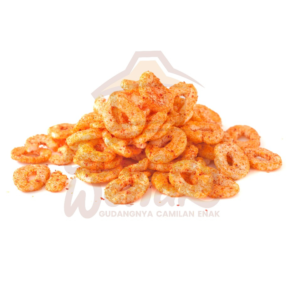 

Krupuk Ikan Coin Super Pedas Camilan Kerupuk Seblak Cemilan Snack 100g