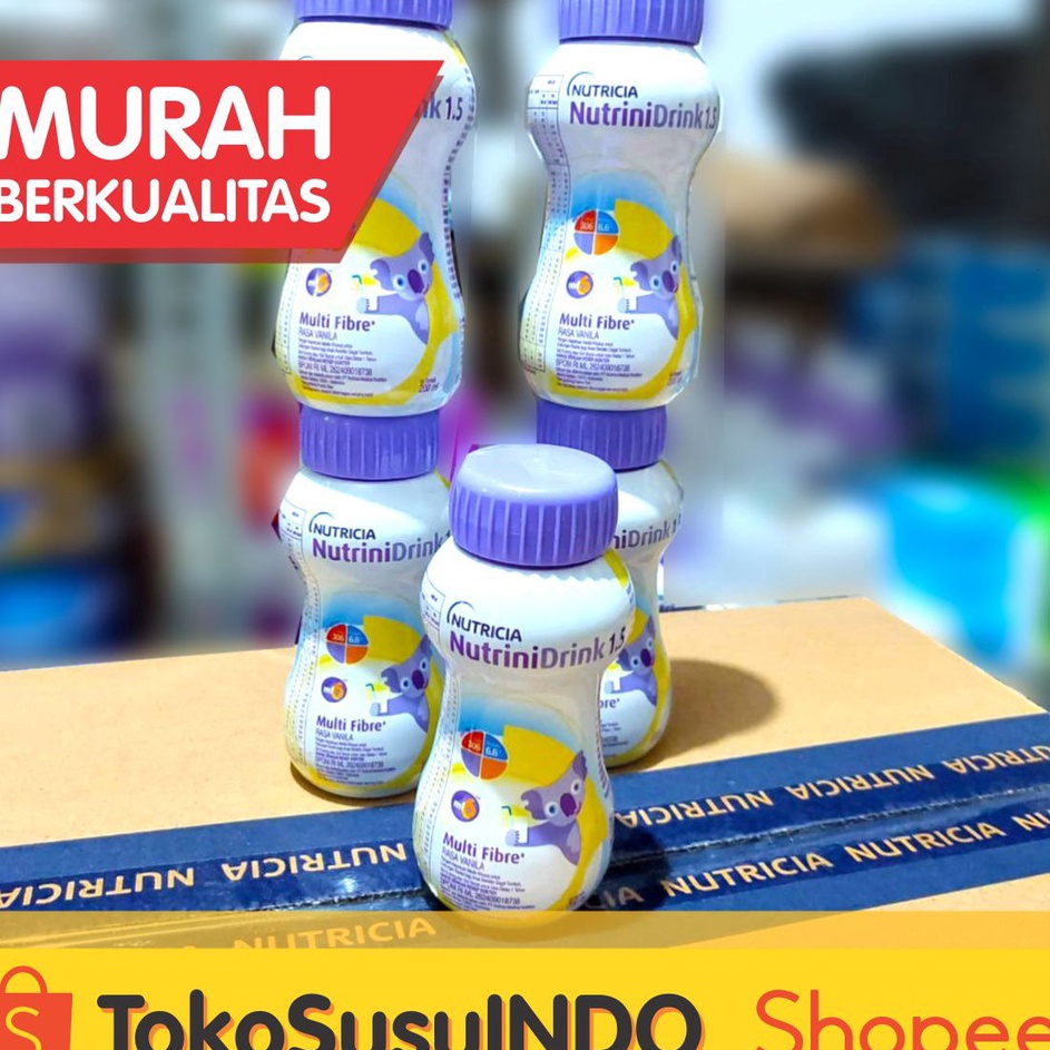 

Murah nampol NutriniDrink 15 Cair 2 ml Rasa Vanila