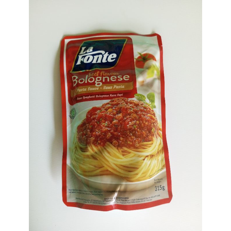 

Saus Bolognese La Fonte 315 Gram