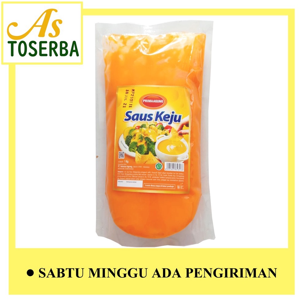 

Yang dinanti Prima Agung Saus Keju 1kg