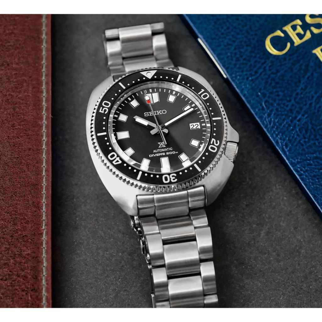Jam Tangan Pria Seiko Captain Willard Automatic Silver