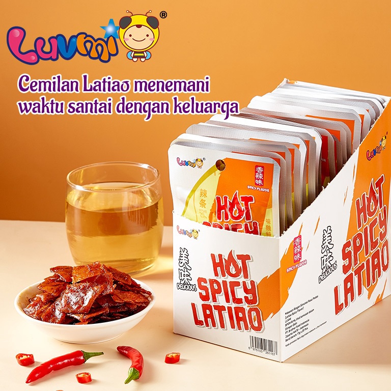 

Mau Hemat LIANGGUI HOT SPICY LATIAO LATIAO STRIPS STICKY LATIAO