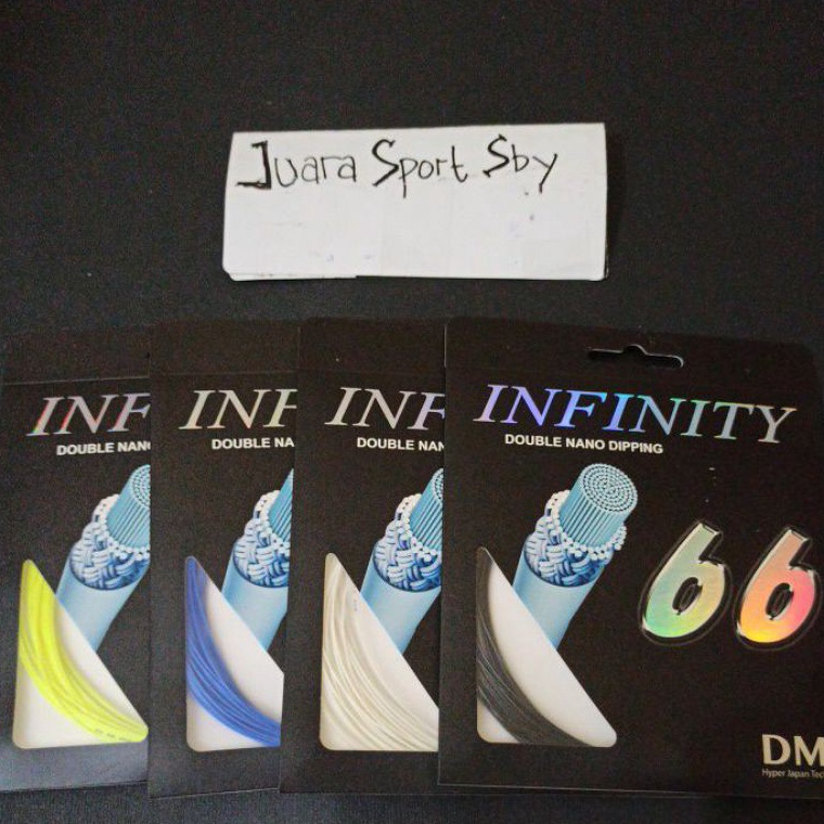 ART K65S Senar Badminton Infinity 66 Japan Original Tanpa Pasang