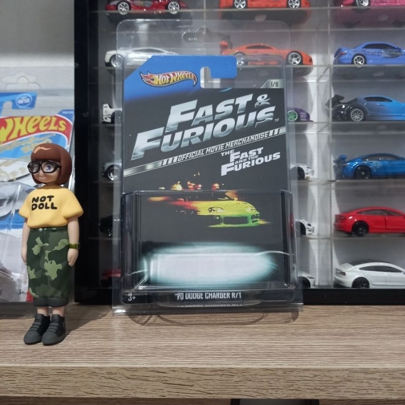 Custom Card 70 Dodge Charger R/T Fast & Furious Official Movie Merchandise Hot Wheels