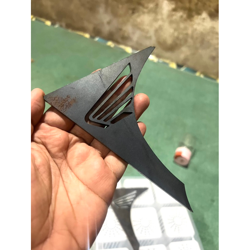 Pemanis siku rangka  depan rangka bawah tengki Cb GL100 handmade nganjuk