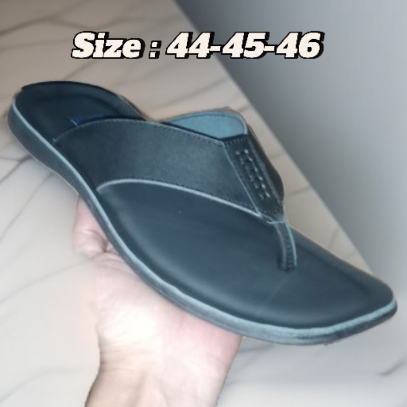Sandal Kulit Big size : 44-45-46 sandal jepit pria ukuran jumbo
