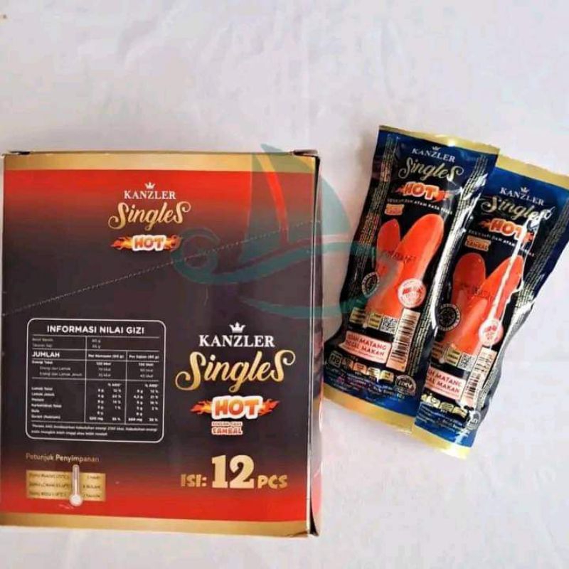 

1 BOX KANZLER SINGLES SOSIS BAKSO ISI 12 PCS 1 DUS 1 LUSIN