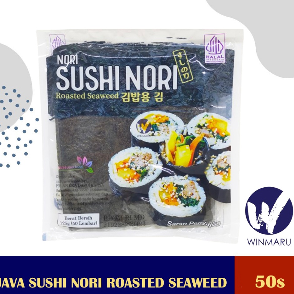 

Harga Grosir Java Sushi Nori Roasted Seaweed 5 Lembar