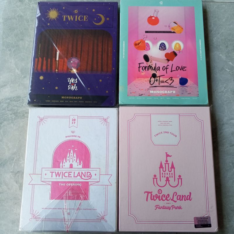 monograph DVD twice concert