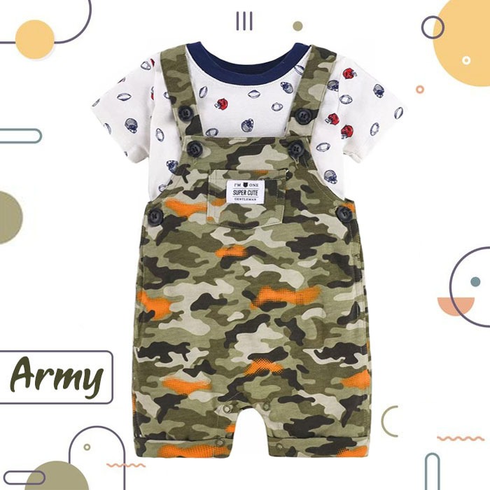 Overall Celana Bayi Set Overall Anak Import Branded Set Baju Anak Laki laki