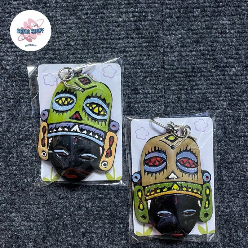 Keychain Unik Topeng Bali
