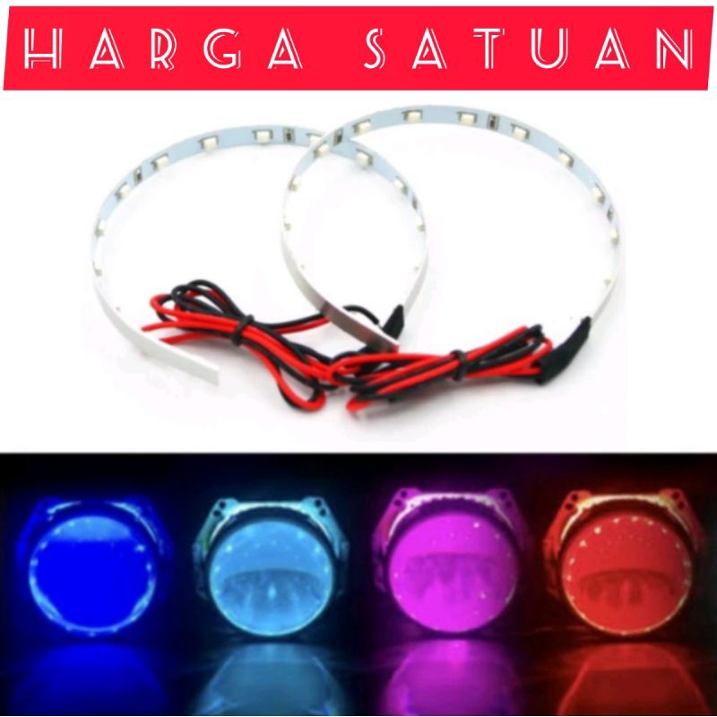 Lampu Devil BiLED Eyes 360° | Projector HID Semua Merk BiLED