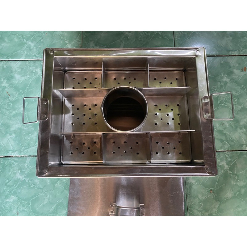 Dandang panci bakso sekat 8 Alumunium